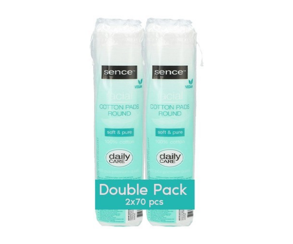 اقراص قطنية نقية ناعمة 100%