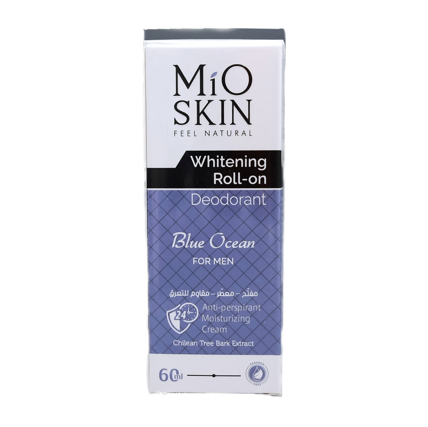 رول تعرق طبي للرجال المحيط الازرق 24h